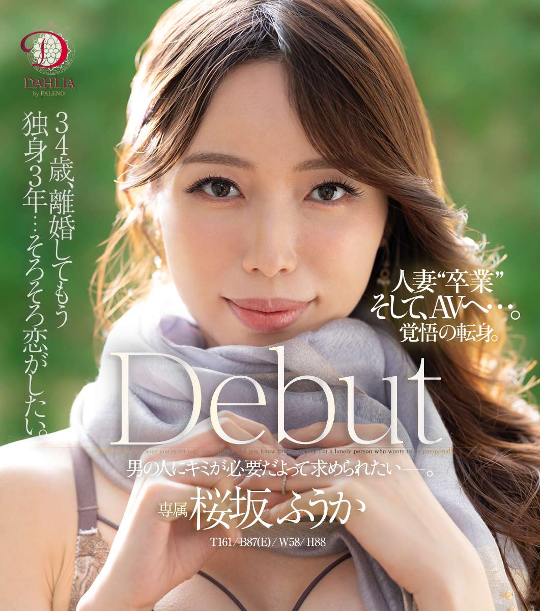 34歳、離婚してもう独身3年…そろそろ恋がしたい。 桜坂ふうか　Debut
