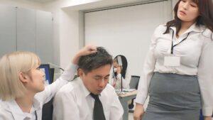 ようこそFALENO商事へ 女尊男卑の社風に不満を募らせた男たちによる復讐の大乱交！男を見下した女共にいきり勃った肉棒で倍返しだ！業務中に外線や内線は鳴りません！鳴り響くのは女子社員の喘ぎ声だけ！-1