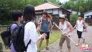 【勃起は災いの元】①隔絶された村で出会った村長の嫁に教えられた『奇習』とは…②村の至る所で日常的に行われる『奇習』に巻き込まれ…③人気のない場所に呼び出されついに『儀式』が行われる…【妄想エロマン♯みほ&もとか&はな】-1