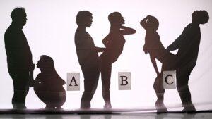 素人カップリング シルエットで彼女交換-3