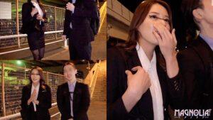 014#街角素人モニタリング/人妻OL×後輩社員の目指せ賞金☆合意不倫セックスVol.1 /MAGNOLIAパーフェクトエディションッ！-16