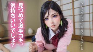 【最強進化】完全主観特化！小悪魔すぎるErodroid虹乃ひめが貴方を見つめながらノンストップ痴女責め【フルAI美少女】-13