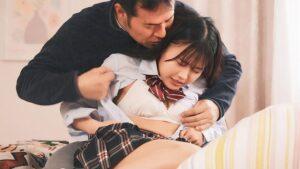 団地の子 両親不在の昼下がり近所のオヤジに性処理オナホドールにされました-11