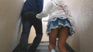 団地の子 両親不在の昼下がり近所のオヤジに性処理オナホドールにされました-3
