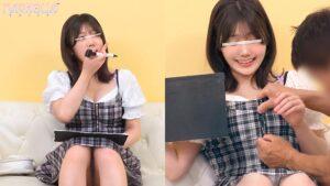 『巨乳女子大生限定!不正解なら3cmファスナー下ろしドキドキ◯×クイズ!』F乳色白JDが挑戦!予想外の難問ラッシュになくなく失敗!罰ゲームは即ハメ中出し!フロントジッパーからはちきれんばかりのおっぱいを味わい尽くす!【街角素人モニタリング♯はるか♯21歳】-1