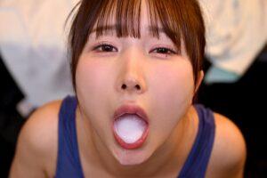 【8K】プール上がりの穴あきスク水少女と薄暗い倉庫で潮まみれビショ濡れ性交-5